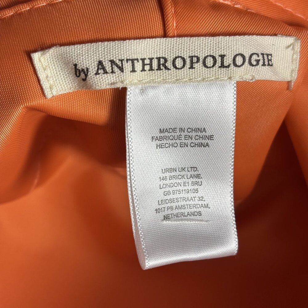 Orange Nylon Bucket Hat With Adjustable Cord By Anthropologie - Picture 5 of 5